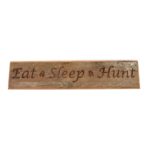 Barnwood door topper sign.