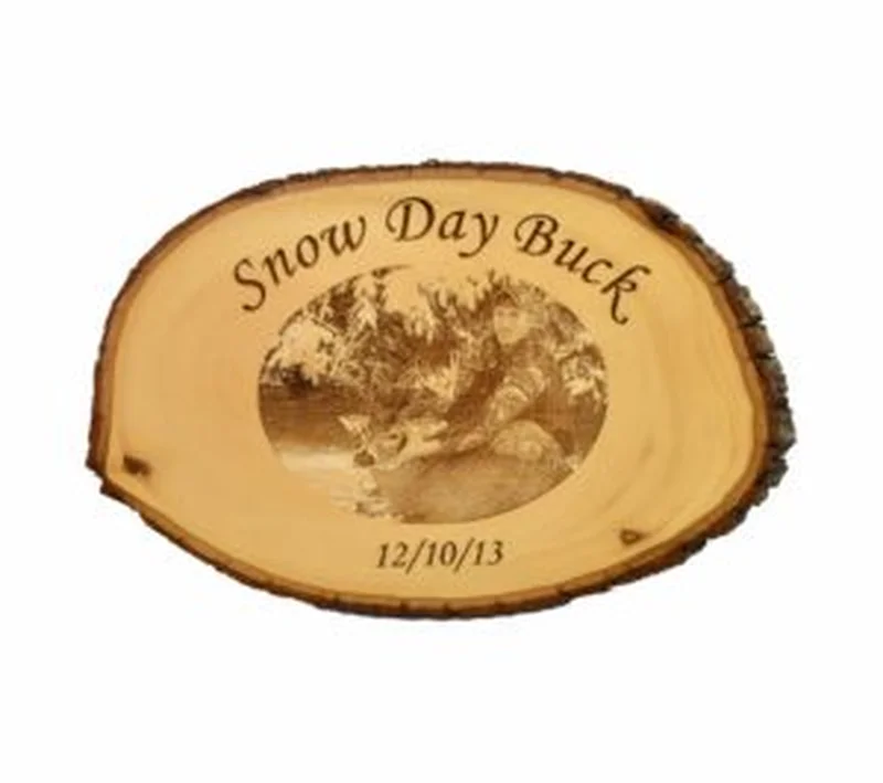 Bark edge oval sign.