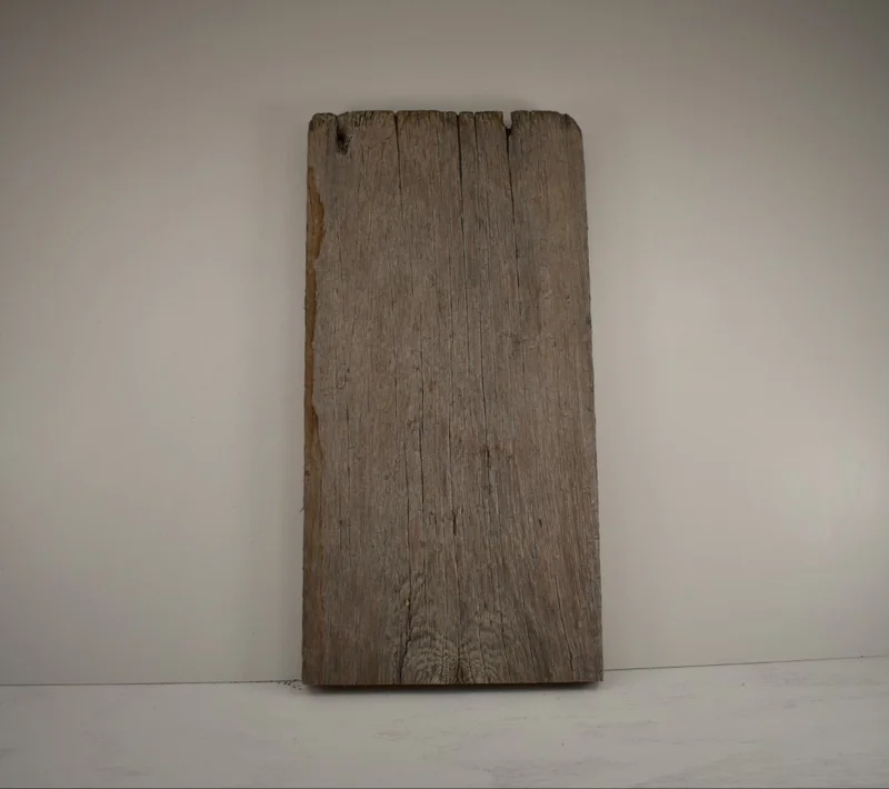 Barnwood rectangle slab.