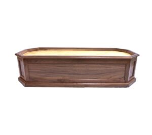Walnut Flat Panel Base