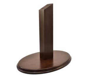 Large, European style, plaque stand.