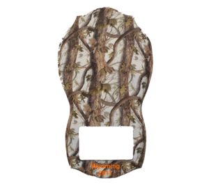 Flat photo insert skull plaque.