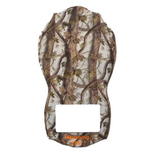 Flat photo insert skull plaque.