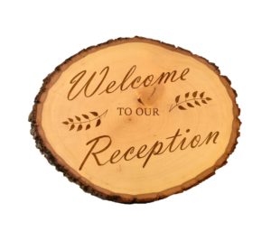 Bark edge oval sign.