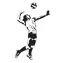 Sports & Hobbies - Volleyball Player Spike