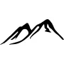 Taxidermy Plaque Engraving - Mountain Range
