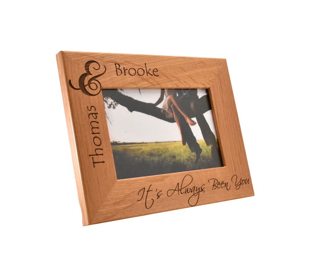 It's Always Been You Personalized Wood Picture Frame - Image 2