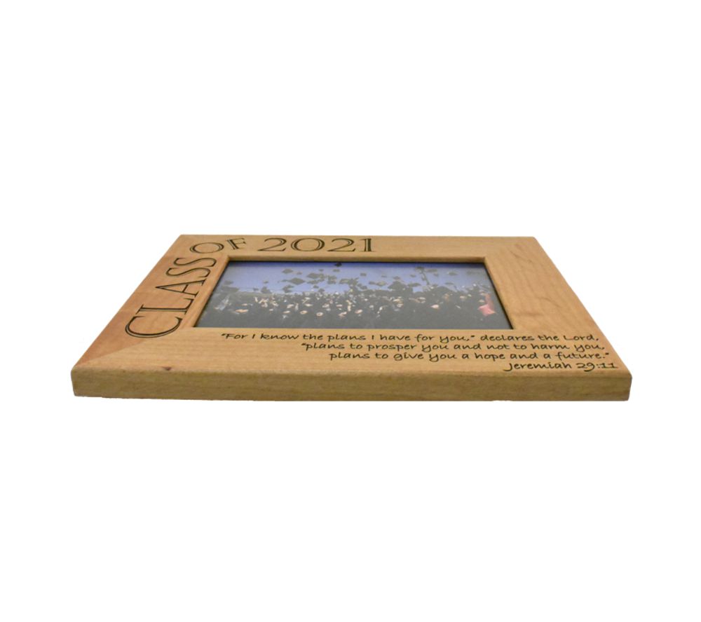 Class of 2021 Jeremiah 29:11 Personalized Picture Frame