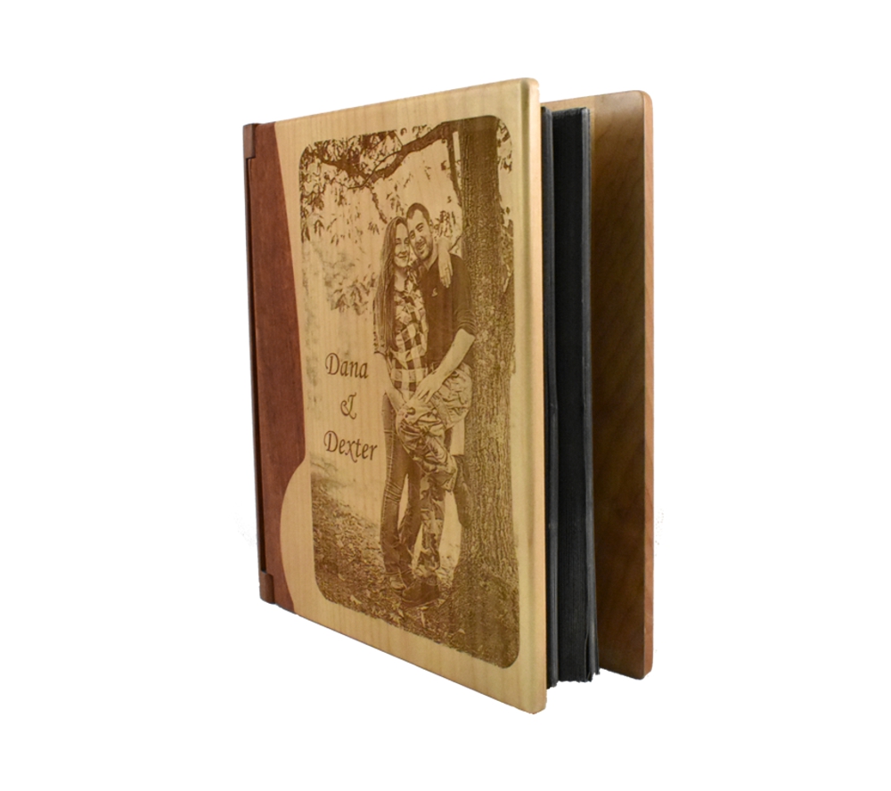 Engagement Photo Personalized Photo Album - Large - Image 3