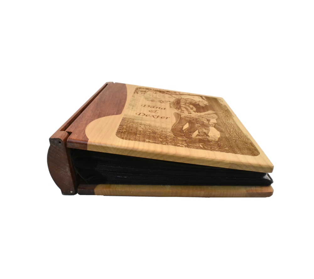 Engagement Photo Personalized Photo Album - Large - Image 4