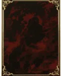 Decorative Border- Red Marble