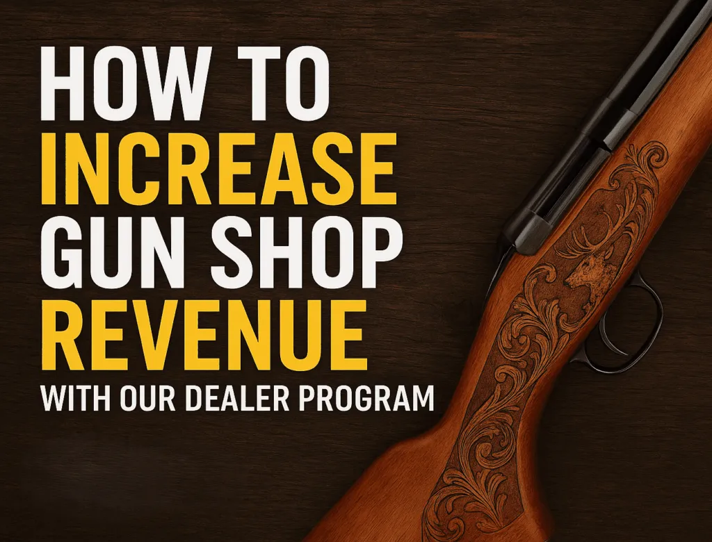 Professional gun stock services to help gun shops increase revenue
